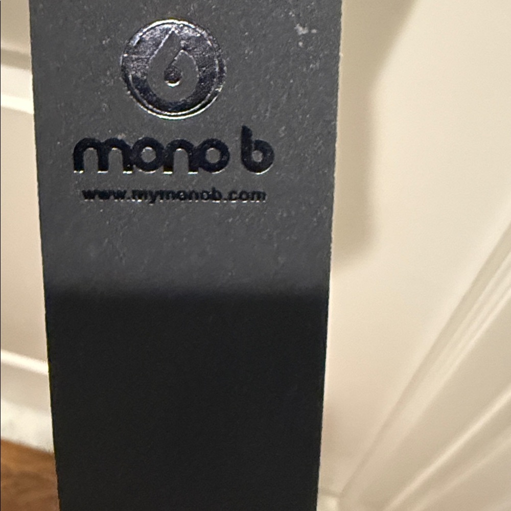NWT Mono B Heather Gray Long Sleeve Top - Picture 3 of 5